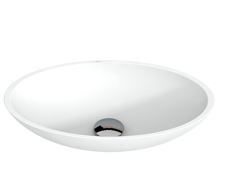 Wastafel van solid surface ALTEA