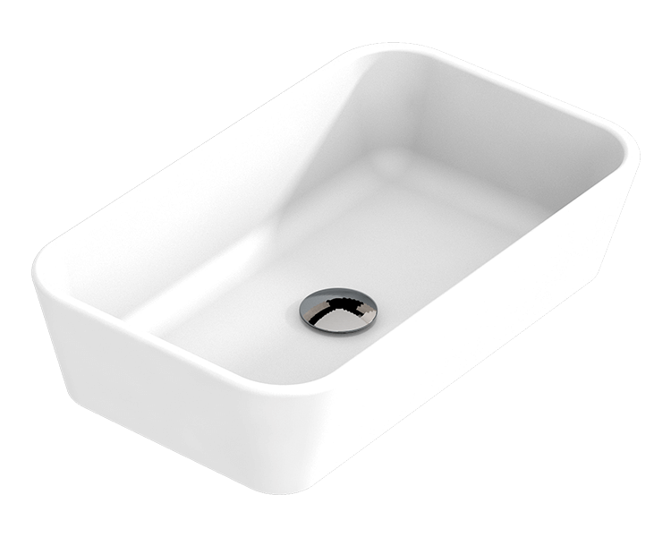 Wastafel van solid surface CALPE