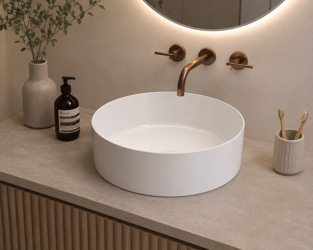 Lavabo à poser en porcelaine ARGOS