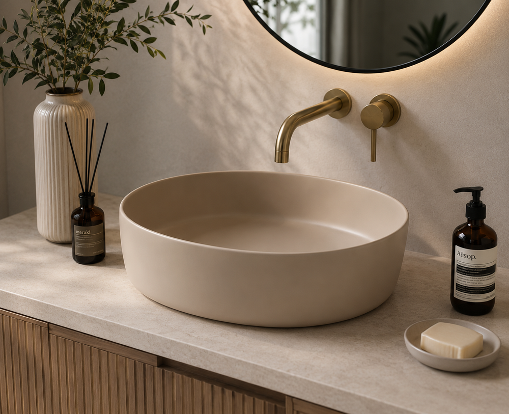 Lavabo à poser en porcelaine BETH