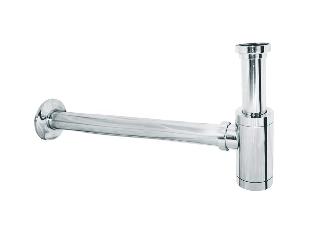 Siphon minimaliste pour lavabo
