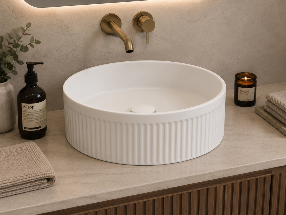 Lavabo à poser en porcelaine FLAVIA