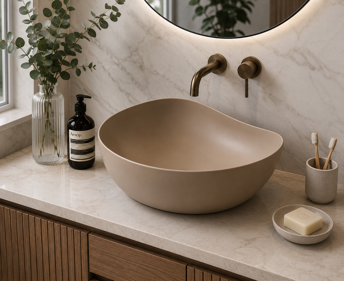 Lavabo à poser en porcelaine KAROL