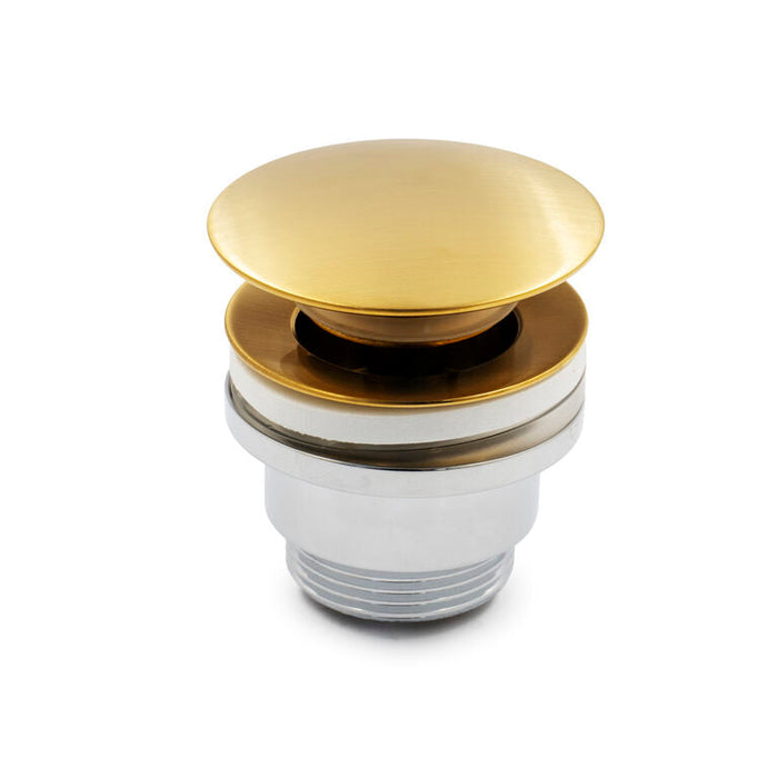 Bonde clic-clac en acier inoxydable pour lavabo