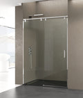 Frontdouchewand met 1 vast paneel + 1 schuifdeur FUTURA